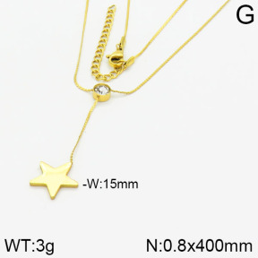 Stainless Steel Necklace  2N4000945aajl-413