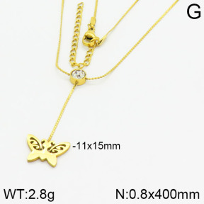 Stainless Steel Necklace  2N4000950aajl-413