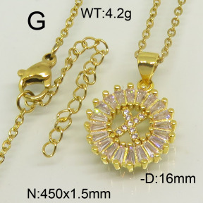 Fashion Copper Necklace  B6540582vbnb-J35