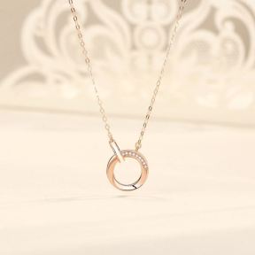 925 Silver Necklace  Weight:1.9g  P:15*15mm,N:40+5cm  JN1611aink-Y11  NB1002334