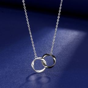 925 Silver Necklace  Weight:3g  N:50+5cm  JN1620ajnm-Y11  NB1002435