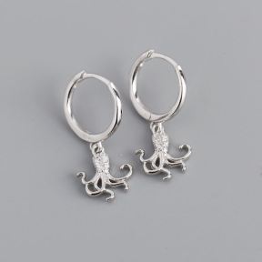 925 Silver Earrings  Weight:1.39g  8.8*9mm  JE1649vhol-Y10  EH1055