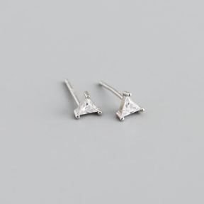 925 Silver Earrings  Weight:0.45g  5.3mm  JE1663bhbl-Y10  EH1281