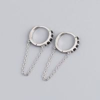 925 Silver Earrings  Weight:1.35g  13.5*30mm  JE1691vhnl-Y10  EH1385