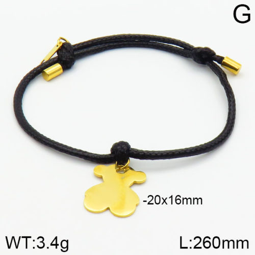 SS Bear Bracelets  TB2000203bhva-721