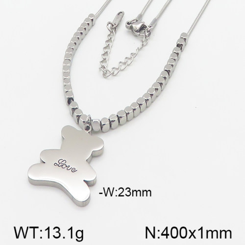 SS Bear Necklaces  TN5000128ahjb-261