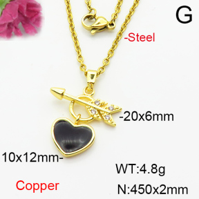 Fashion Copper Necklace  F6N404110avja-L024