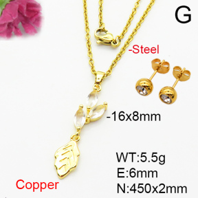 Fashion Copper Sets  F6S003917aajl-L024