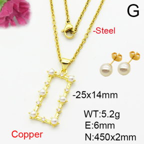 Fashion Copper Sets  F6S003932aajl-L024