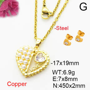 Fashion Copper Sets  F6S003938aajl-L024