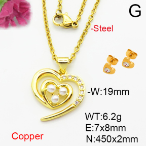 Fashion Copper Sets  F6S003954aajl-L024