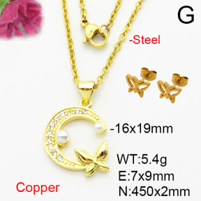 Fashion Copper Sets  F6S003958aajl-L024