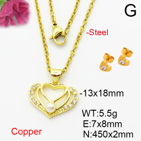 Fashion Copper Sets  F6S003964aajl-L024