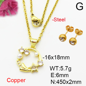 Fashion Copper Sets  F6S003966aajl-L024