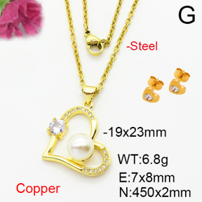 Fashion Copper Sets  F6S003972aajl-L024