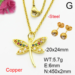 Fashion Copper Sets  F6S003974aajl-L024