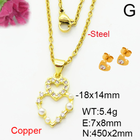 Fashion Copper Sets  F6S003975aajl-L024