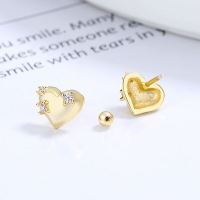 925 Silver Earrings  Weight:2.3g  9.4*8.3mm  JE1727vhpo-Y06  A-28-4