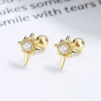 925 Silver Earrings  Weight:1.5g  7.9*9.8mm  JE1733ahoi-Y06  A-31-20