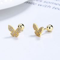925 Silver Earrings  Weight:0.9g  8.5*6.8mm  JE1744bhpo-Y06  A-39-04