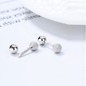 925 Silver Earrings  Weight:0.62g  3mm  JE1747bhvm-Y06  A-41-7