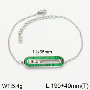 Stainless Steel Bracelet  2B4001620vbnb-434