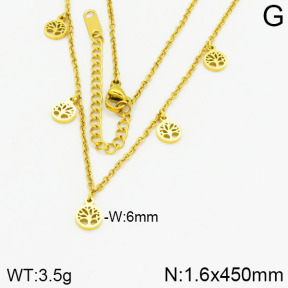 Stainless Steel Necklace  2N2001378bbov-434