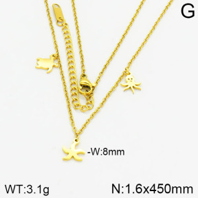 Stainless Steel Necklace  2N2001383ablb-434