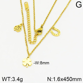 Stainless Steel Necklace  2N2001384ablb-434