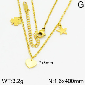 Stainless Steel Necklace  2N2001387ablb-434