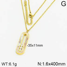 Stainless Steel Necklace  2N4000955abol-434
