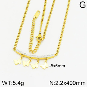 Stainless Steel Necklace  2N4000969bbov-434
