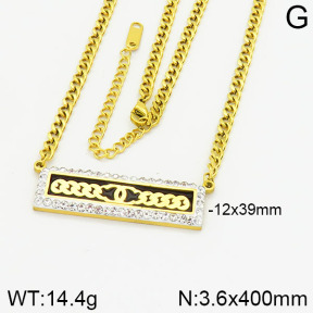 Stainless Steel Necklace  2N4000970bhva-434