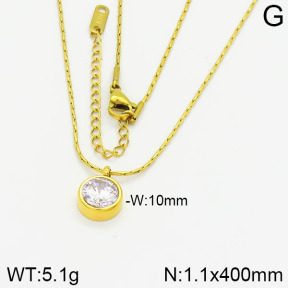 Stainless Steel Necklace  2N4000971bbml-434