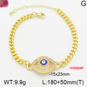 Fashion Copper Bracelet  F5B301135bhva-J111