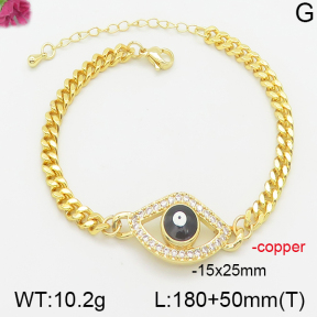 Fashion Copper Bracelet  F5B301138bhva-J111