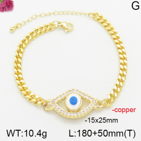 Fashion Copper Bracelet  F5B301141bhva-J111