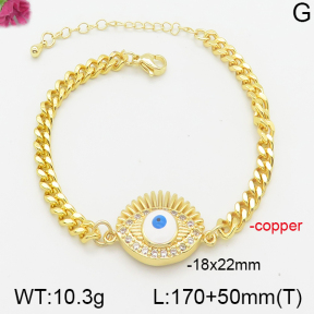 Fashion Copper Bracelet  F5B301145bhva-J111