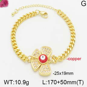 Fashion Copper Bracelet  F5B301148bhva-J111