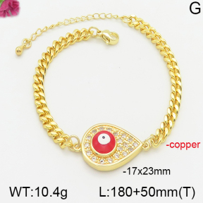Fashion Copper Bracelet  F5B301150bhva-J111