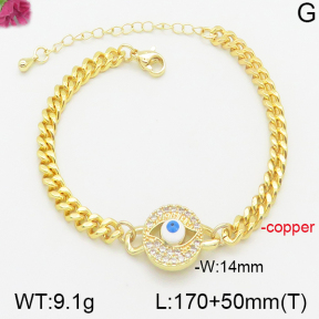 Fashion Copper Bracelet  F5B301154bhva-J111