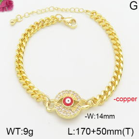 Fashion Copper Bracelet  F5B301158bhva-J111