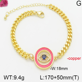 Fashion Copper Bracelet  F5B301159bhva-J111