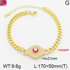 Fashion Copper Bracelet  F5B301163bhva-J111