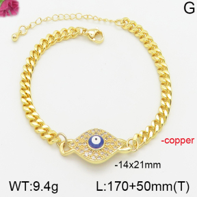 Fashion Copper Bracelet  F5B301166bhva-J111