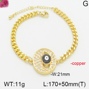 Fashion Copper Bracelet  F5B301173bhva-J111