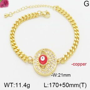 Fashion Copper Bracelet  F5B301174bhva-J111