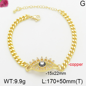 Fashion Copper Bracelet  F5B301178bhva-J111