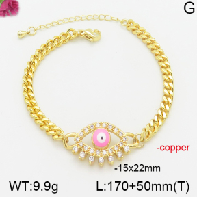 Fashion Copper Bracelet  F5B301180bhva-J111