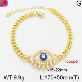 Fashion Copper Bracelet  F5B301181bhva-J111